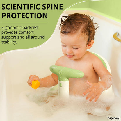 Navaro™ - Secure, Breathable Bath Support for Babies