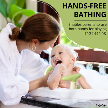 Navaro™ - Secure, Breathable Bath Support for Babies