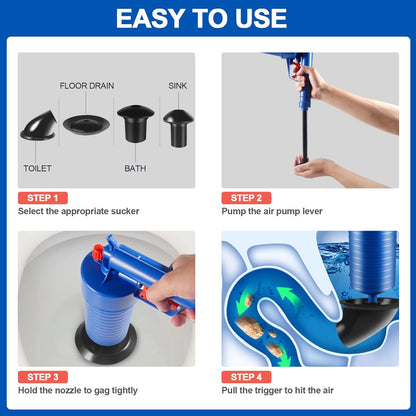 Vornex™ - Fast, Controlled Drain Clearing for Home Fixtures