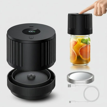 Vessy™ - Cordless Jar Sealing for Fresh Pantry Storage