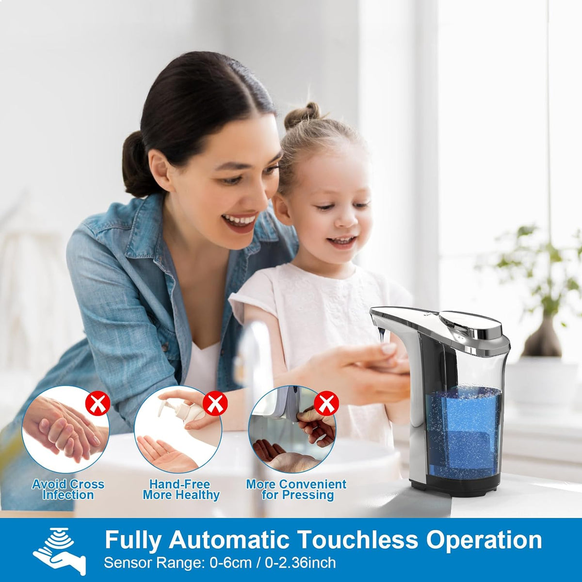 Nuvio™ - Touch-Free Dish Soap Dispensing Made Simple