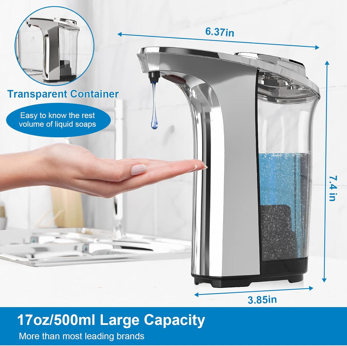 Nuvio™ - Touch-Free Dish Soap Dispensing Made Simple