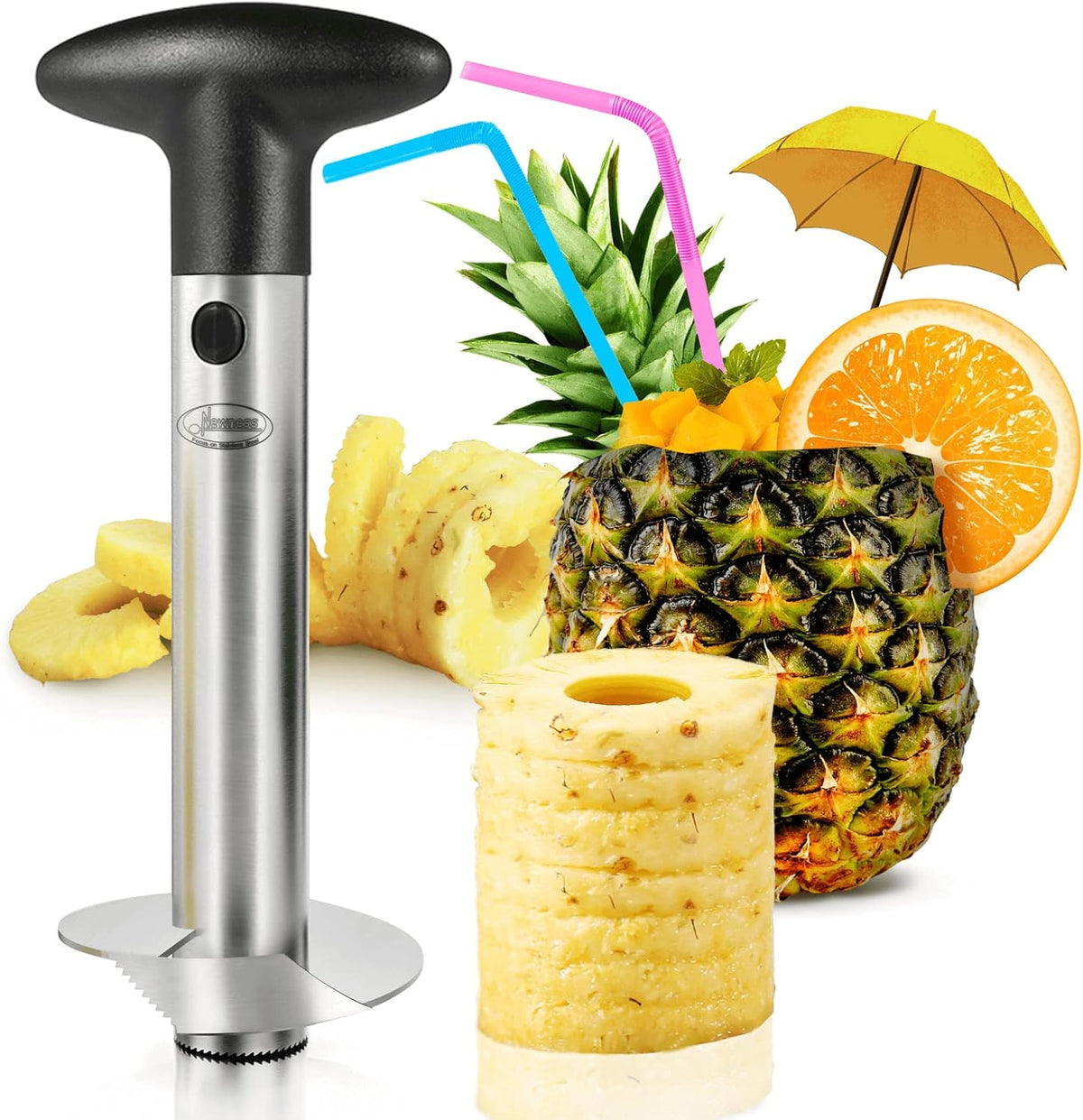 Spirio™ - Effortless Spiral Slicing for Perfect Pineapple Rings