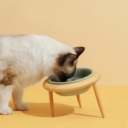 Alorra™ - Raised Ceramic Bowl For Comfortable Mealtimes