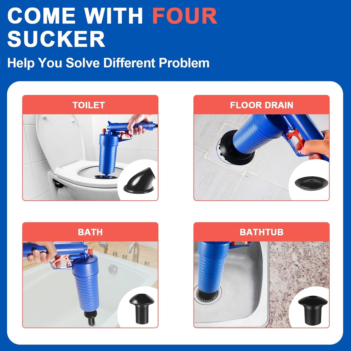 Vornex™ - Fast, Controlled Drain Clearing for Home Fixtures