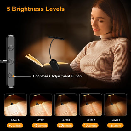 Lumeo™ - Wide-Beam Reading Light for Comfortable Nights