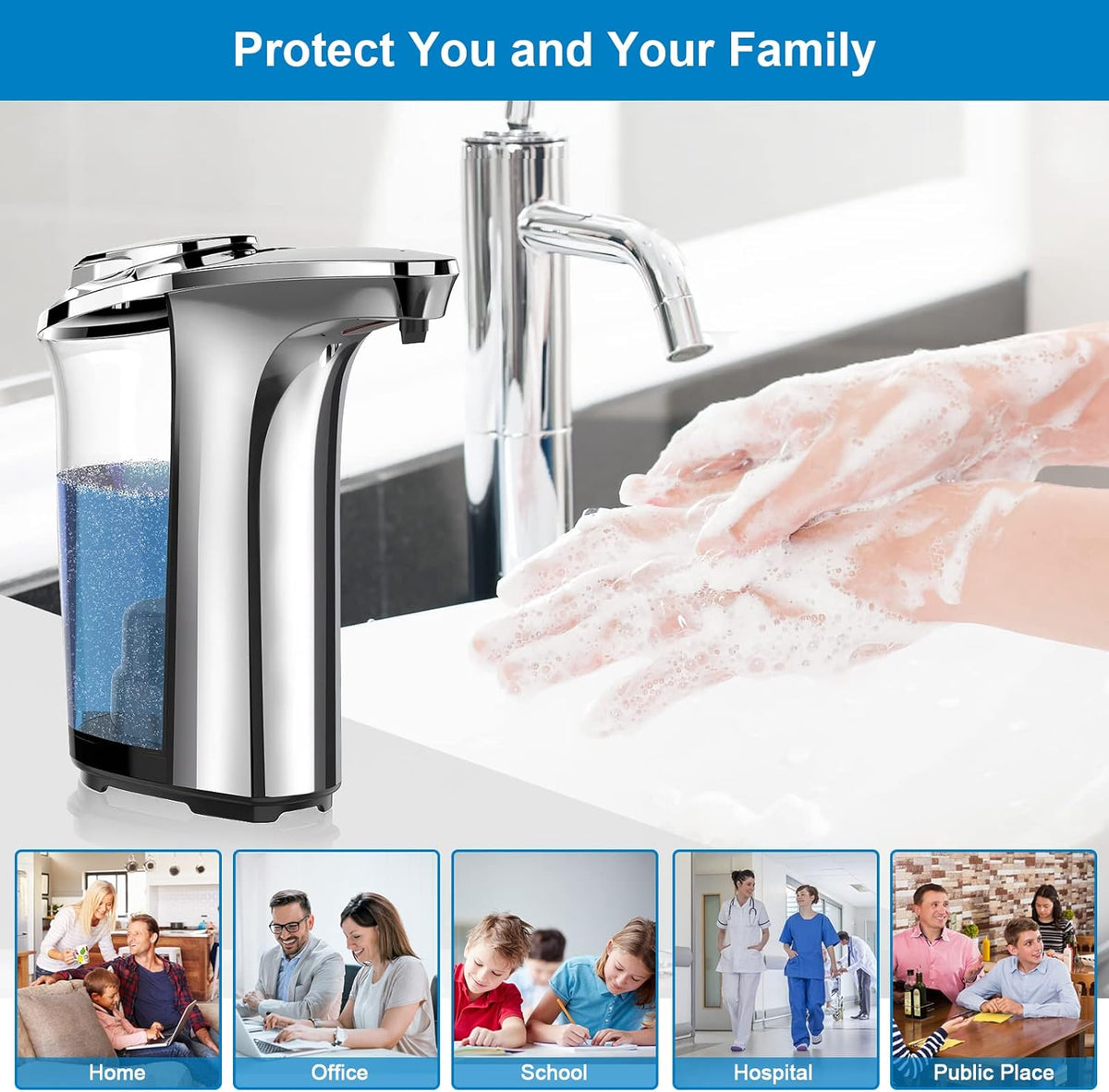 Nuvio™ - Touch-Free Dish Soap Dispensing Made Simple