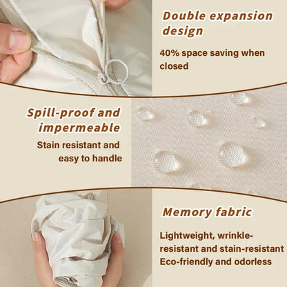 Packly™ - Compresses Bulky Linens for Neat Storage