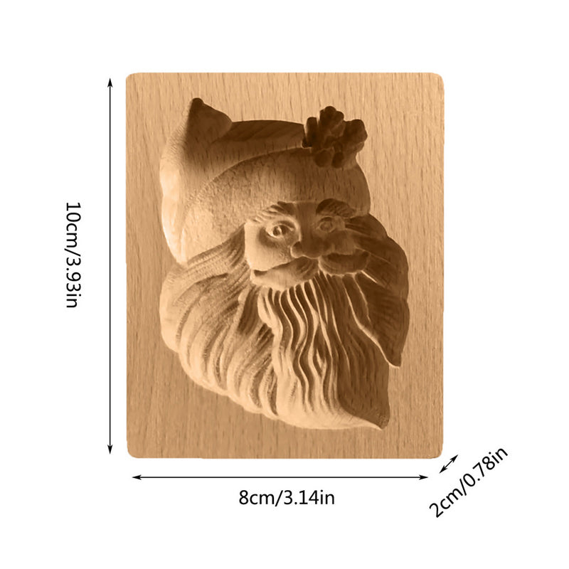 Ovale™ - Two-Piece Beech Cookie Stamp Set