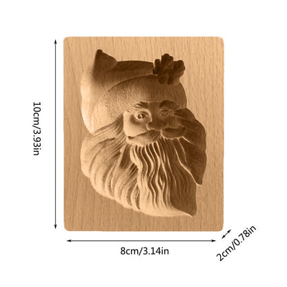 Ovale™ - Two-Piece Beech Cookie Stamp Set