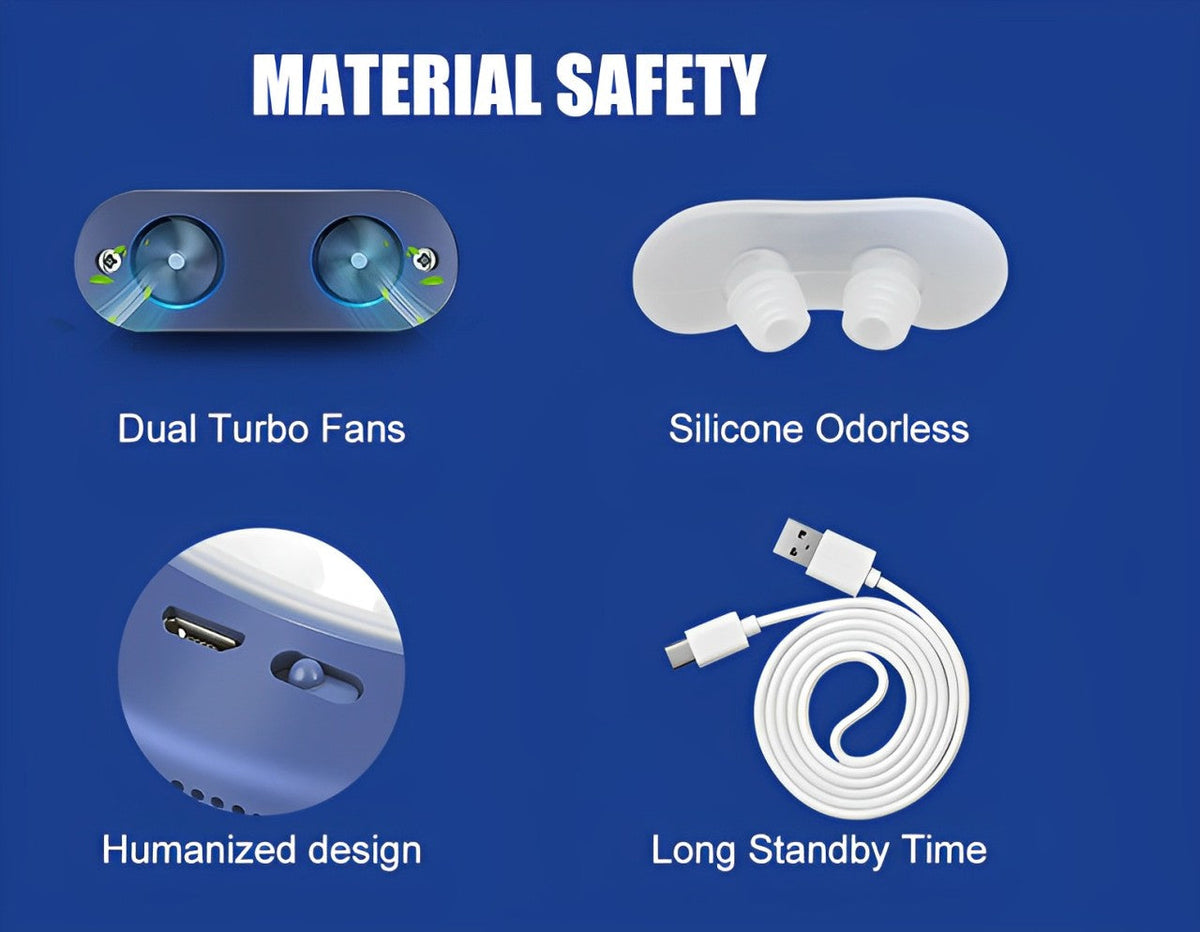 Aerlin™ - Gentle Nasal Airflow for Restful, Quieter Nights