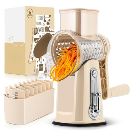 Verno™ - One-Handed Rotary Grating for Quick Prep