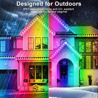 Luminex™ - Permanent Patio Lighting That Syncs To Music