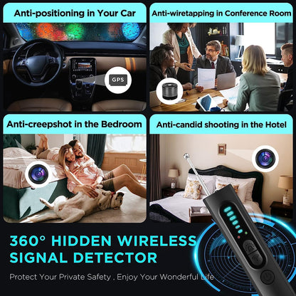 Veyra™ - Discreet RF Sweeps for Rooms and Vehicles