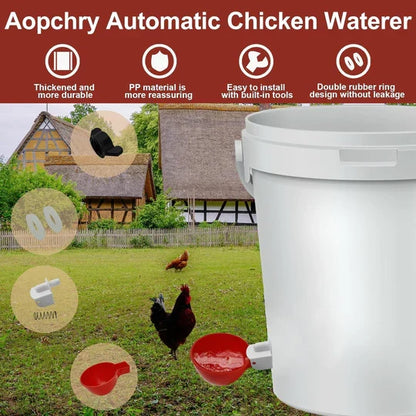 HydraCup™ - Automatic Refill Cups For Healthy Poultry