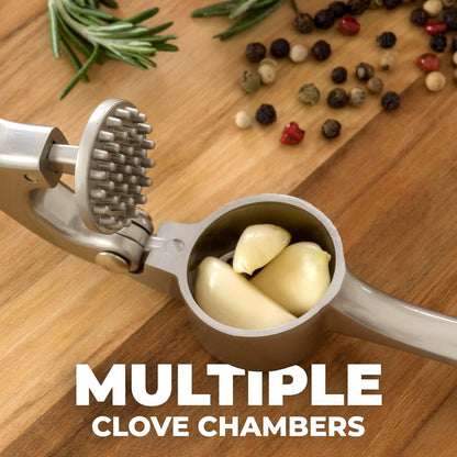 Zestio™ - Effortless One-Hand Garlic Mincing