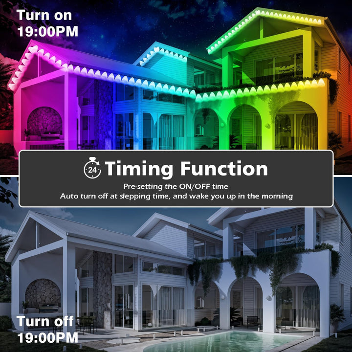 Luminex™ - Permanent Patio Lighting That Syncs To Music