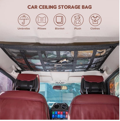 Aeris™ - Overhead Cargo Organizer For Vehicle Ceilings
