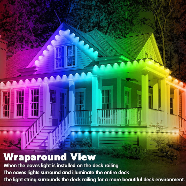 Luminex™ - Permanent Patio Lighting That Syncs To Music