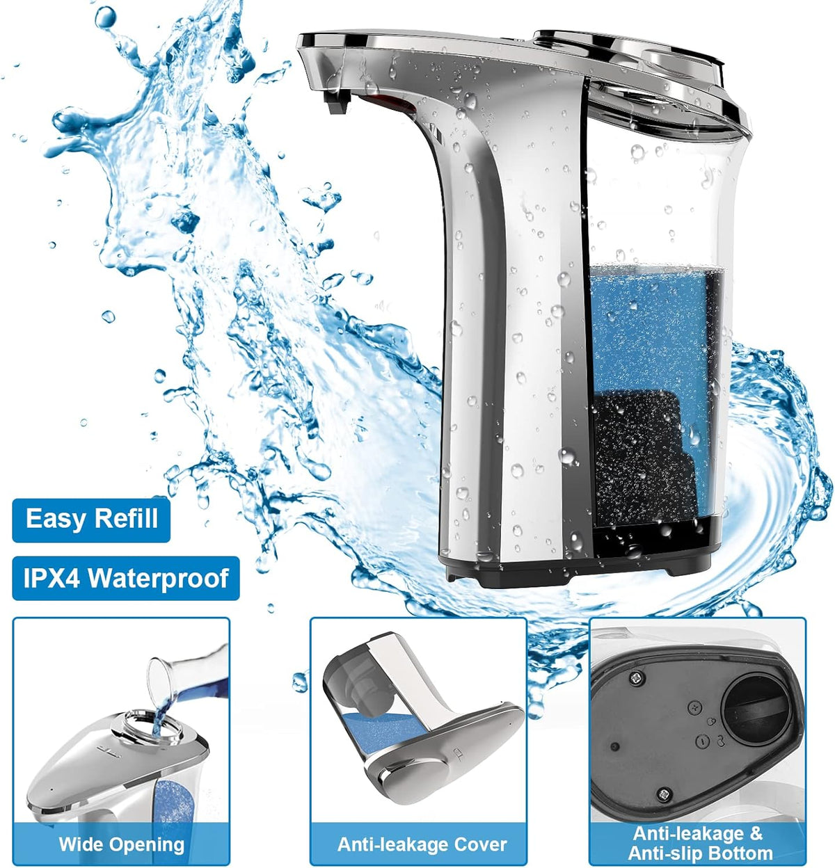 Nuvio™ - Touch-Free Dish Soap Dispensing Made Simple