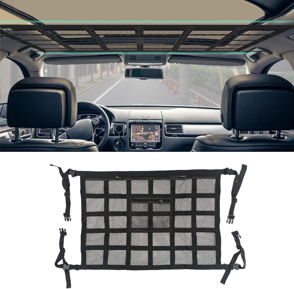 Aeris™ - Overhead Cargo Organizer For Vehicle Ceilings