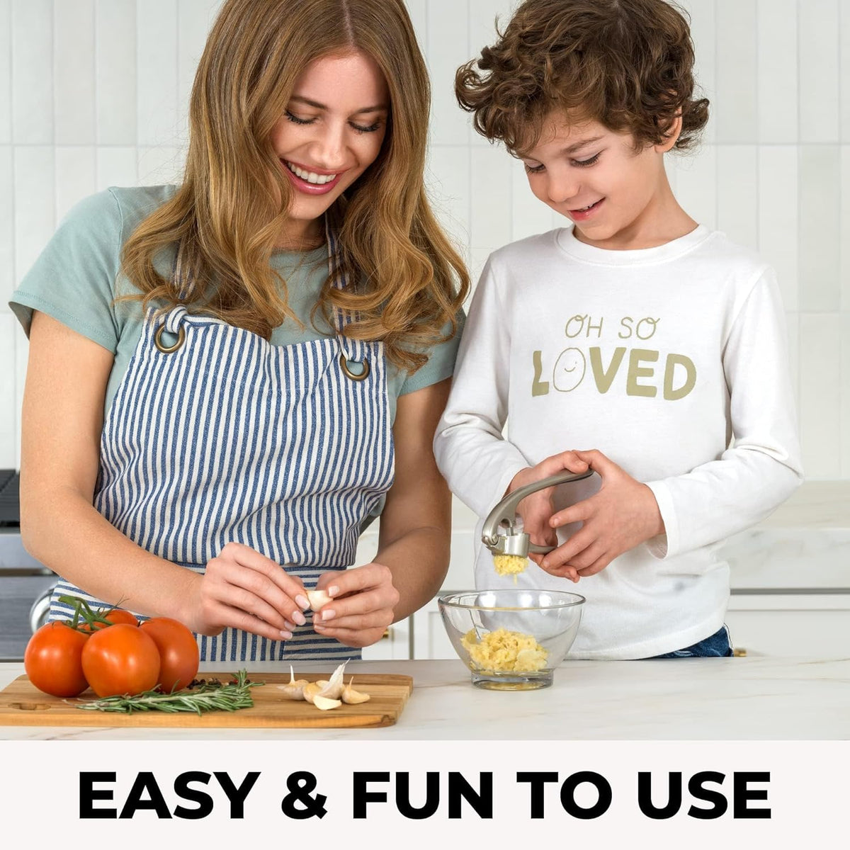 Zestio™ - Effortless One-Hand Garlic Mincing