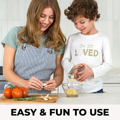 Zestio™ - Effortless One-Hand Garlic Mincing