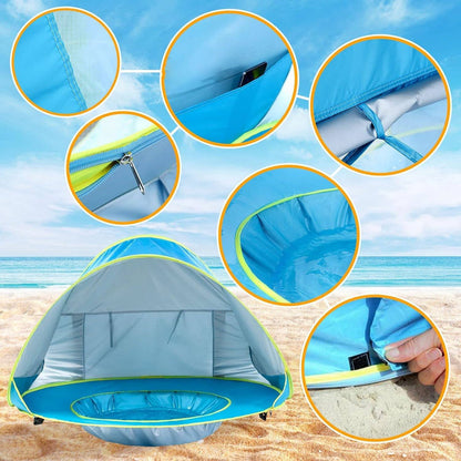 Soluna™ - Portable Shaded Play Shelter for Babies