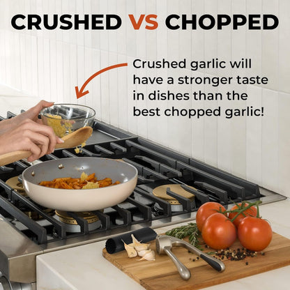 Zestio™ - Effortless One-Hand Garlic Mincing