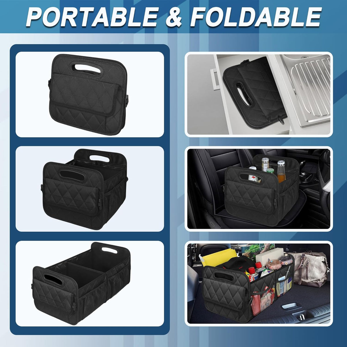 Storix™ - Foldable Trunk Organizer For Everyday Use