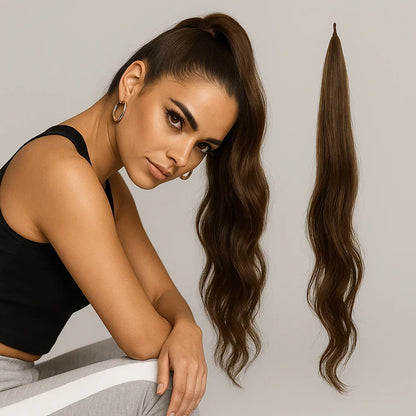 Velira™ - Seamless Wrap Around Ponytail For Effortless Volume