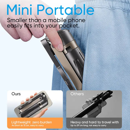 Vantix™ - 4-in-1 Magnetic Selfie Stick for Stable Hands-Free Shots