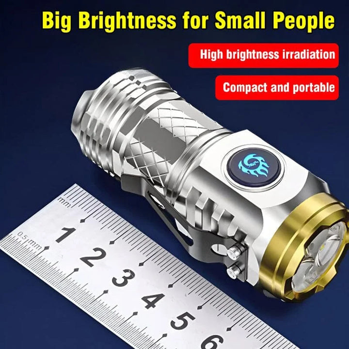Luxon™ - Compact Rechargeable LED Pocket Light for Emergencies
