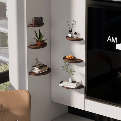 Lunera™ - Curved Floating Shelf For Compact Spaces