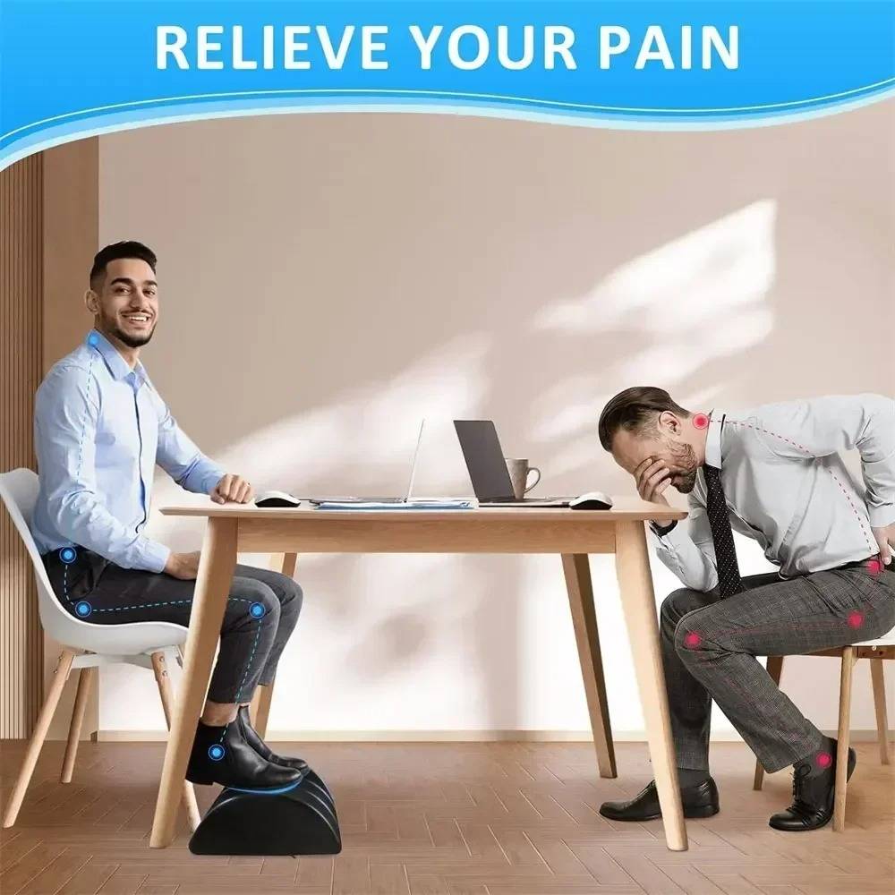 Solace™ - Ergonomic Under-Desk Foot Support