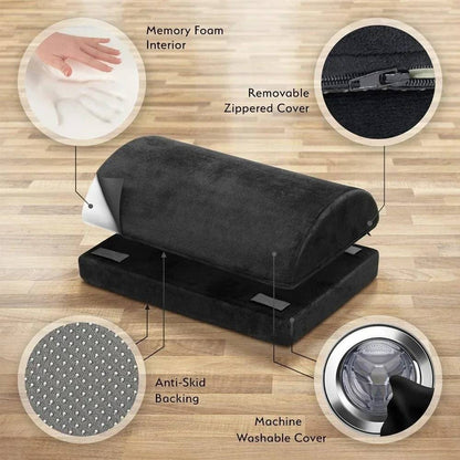 Solace™ - Ergonomic Under-Desk Foot Support