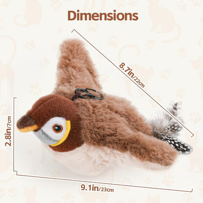 Mewlin™ - Lifelike Motion Play for Indoor Cats