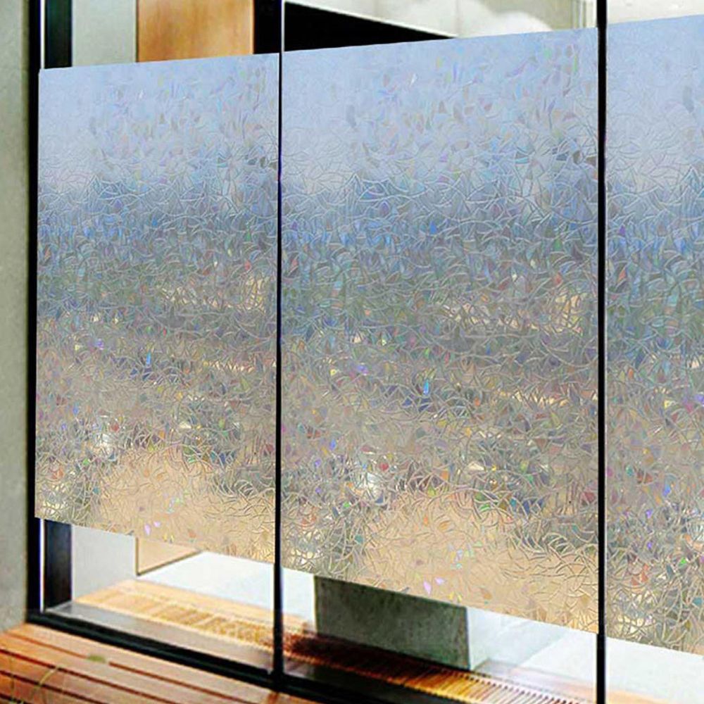 Spectra™ - Soft Frosted Privacy with Rainbow Light