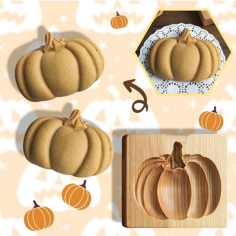 Ovale™ - Two-Piece Beech Cookie Stamp Set