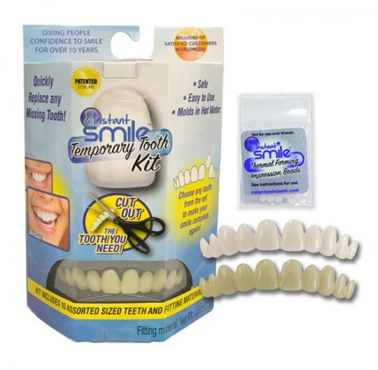 Smilix™ - Natural-Looking Temporary Veneers In Minutes