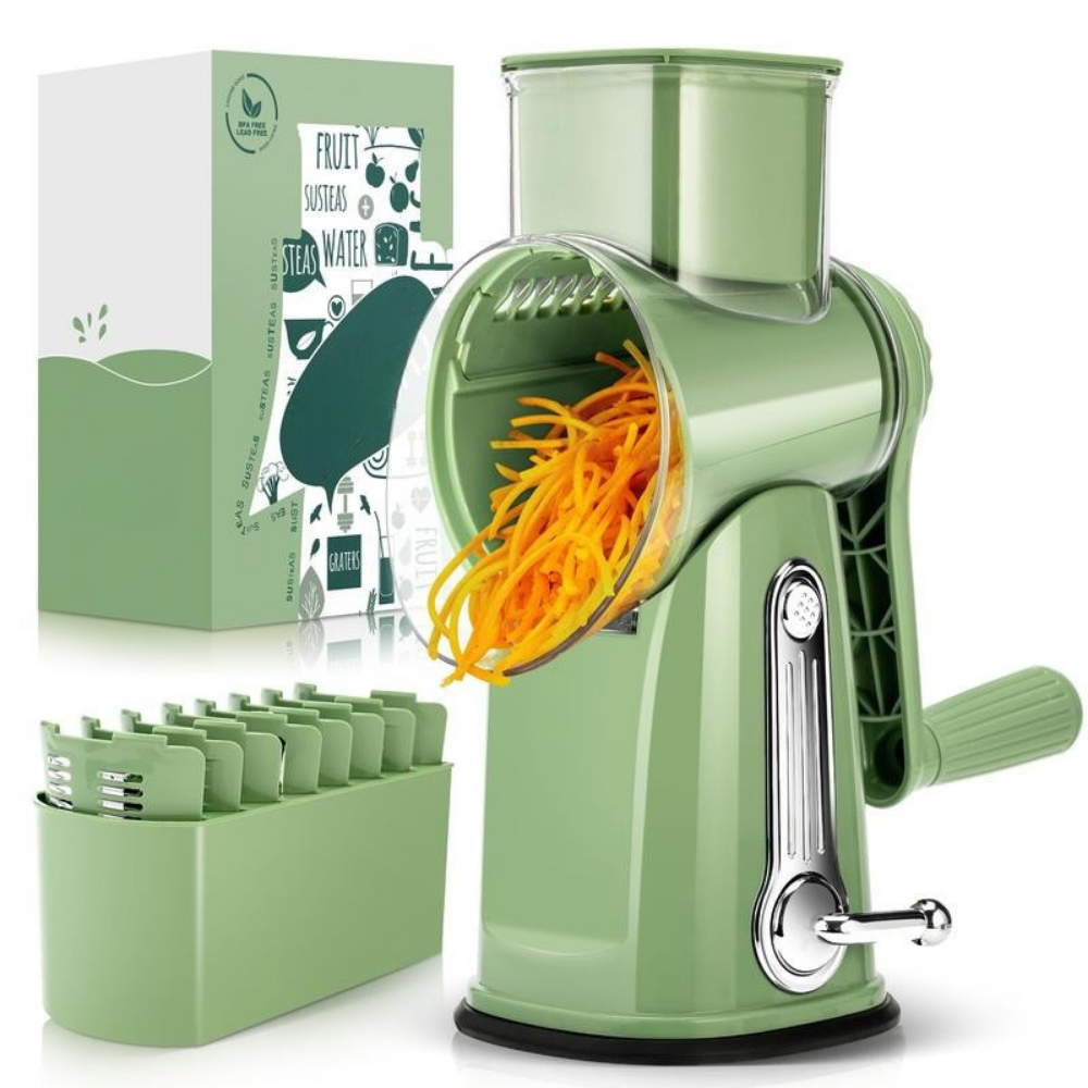 Verno™ - One-Handed Rotary Grating for Quick Prep