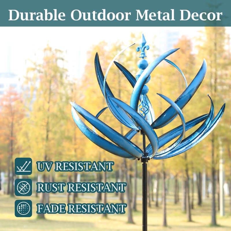 Aerlis™ - Kinetic Garden Accent with Smooth Spinning Motion