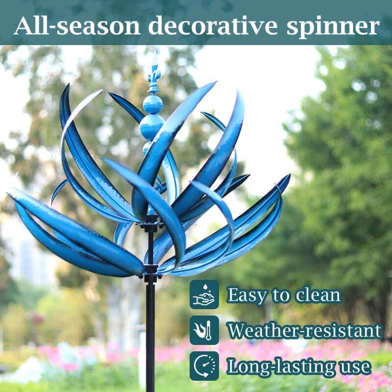 Aerlis™ - Kinetic Garden Accent with Smooth Spinning Motion