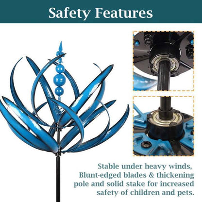 Aerlis™ - Kinetic Garden Accent with Smooth Spinning Motion