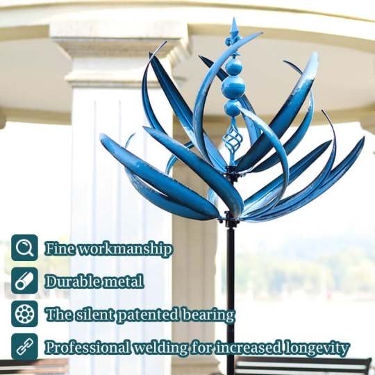 Aerlis™ - Kinetic Garden Accent with Smooth Spinning Motion