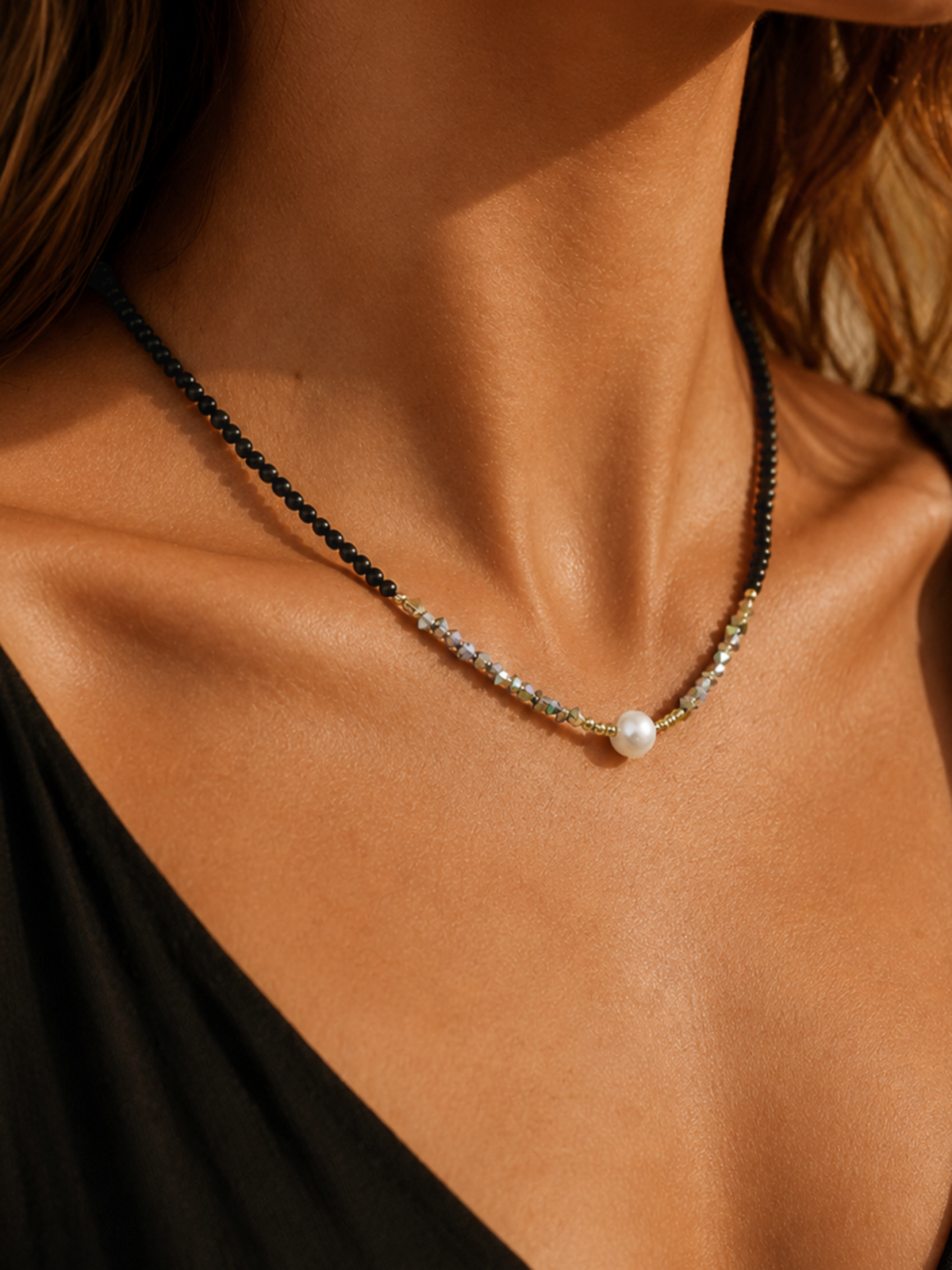 Marise™ - Lightweight Collarbone Pearl Look for Everyday