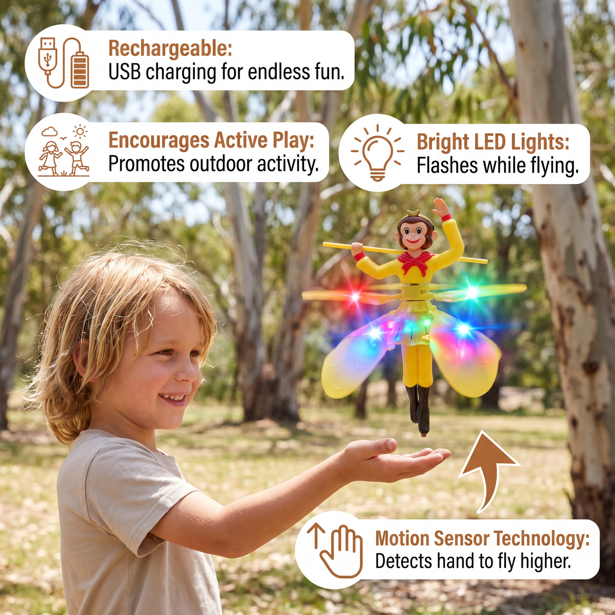 Aeroki™ - Interactive Hover Toy For Indoor Play