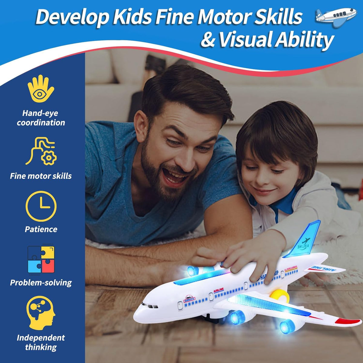 Aeron™ - Automatic Plane That Engages Hands-On Play