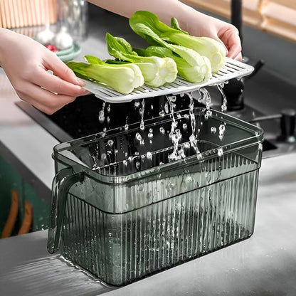 Clarix™ - Clear Stackable Fridge Organization for Fresh Produce