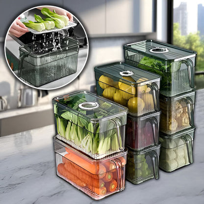 Clarix™ - Clear Stackable Fridge Organization for Fresh Produce